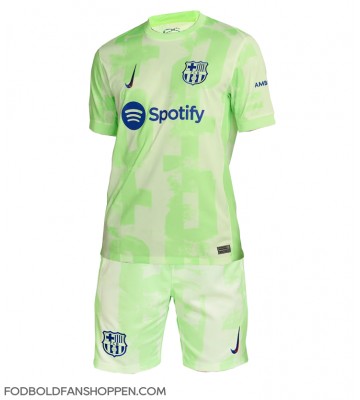 Barcelona Frenkie de Jong #21 Tredjetrøje Børn 2024-25 Kortærmet (+ Korte bukser)